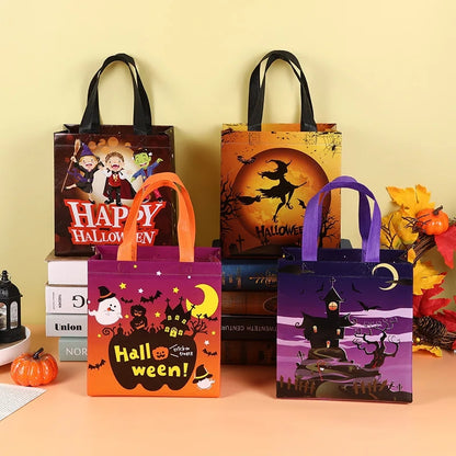 Bolsa plastificada Happy Halloween variado