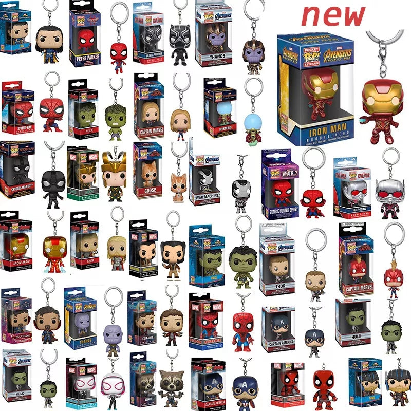 Llavero Funko Pocket Pop Personajes Variado