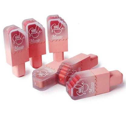 Rubor liquido en forma de paleta de hielo variado