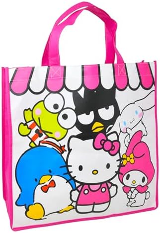 Bolsa plastificada jumbo sanrio 40cm×44cm variado