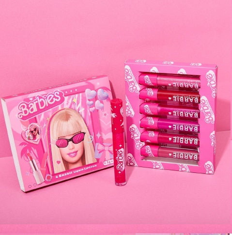 SET DE 6 LABIALES LÍQUIDOS DE 6 TONOS