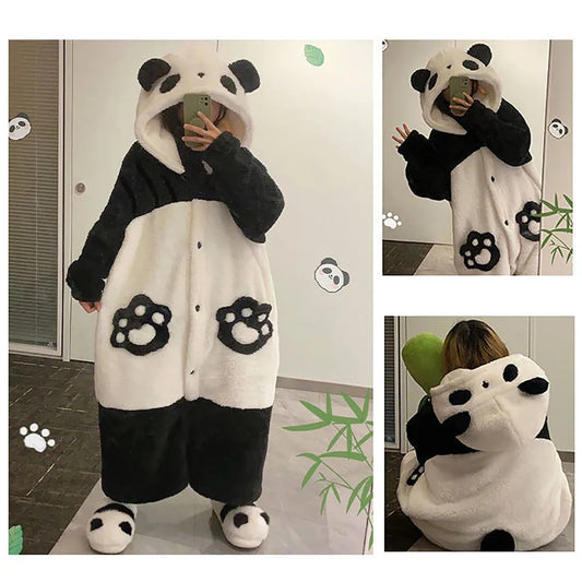 Bata kawaii panda super calientita