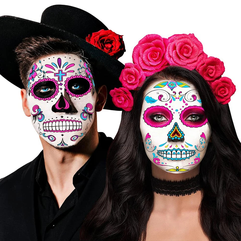 Tatuajes Halloween y Catrina Variado