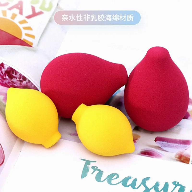 Beauty blender en forma de frutas variado