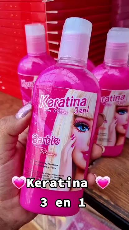 Keratina Barbie 3 en 1