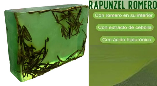 Jabon en barra Rapunzel de romero