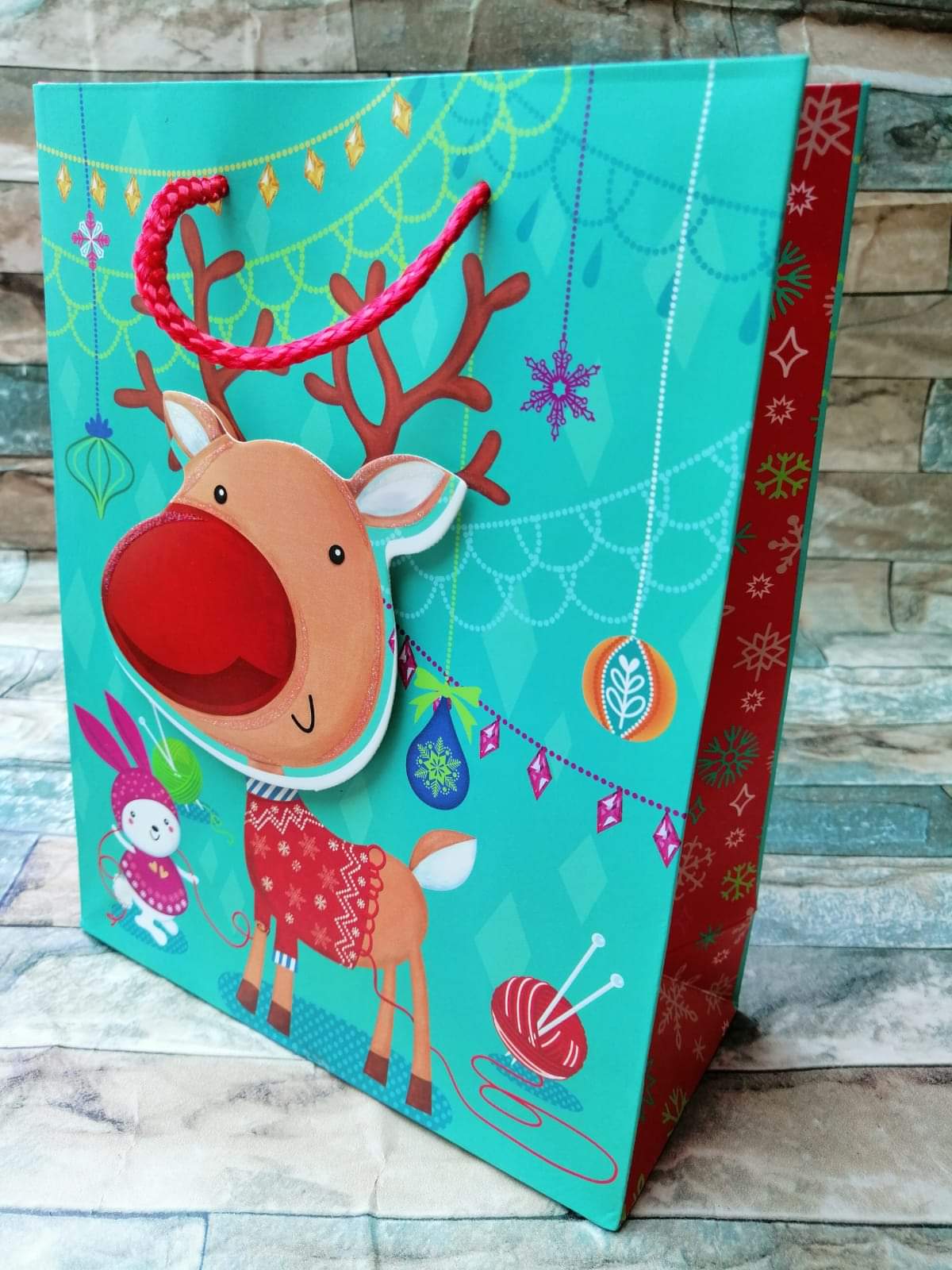 Bolsa de Regalo 3D Navidad Chica Variado + de 30 Modelos