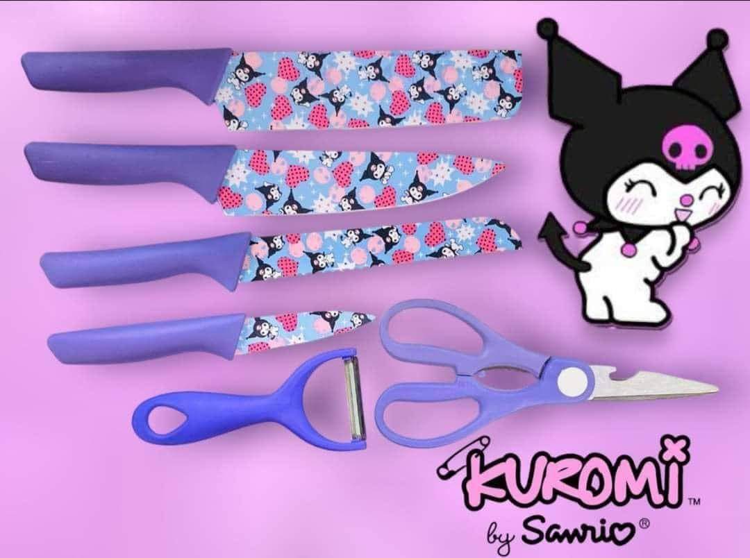 Set de  Cuchillos 6 piezas sanrio