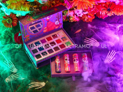 Set labiales y sombras Día de muertos ULTRAMO 💜