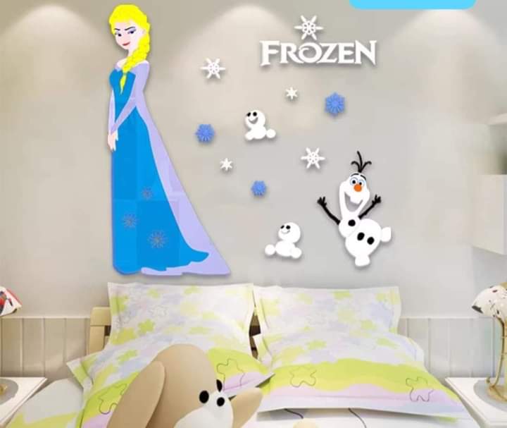 Piezas Armables Decorativas Frozen