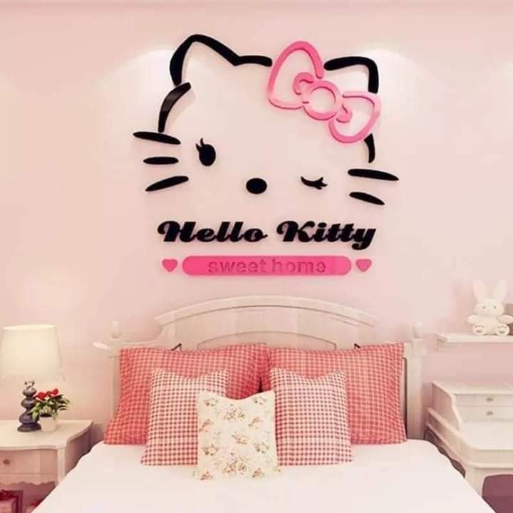 Piezas Decorativas Armables Kitty