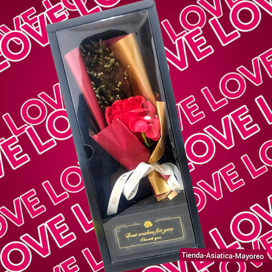 Box Ramo de Rosas Best Wishes For You