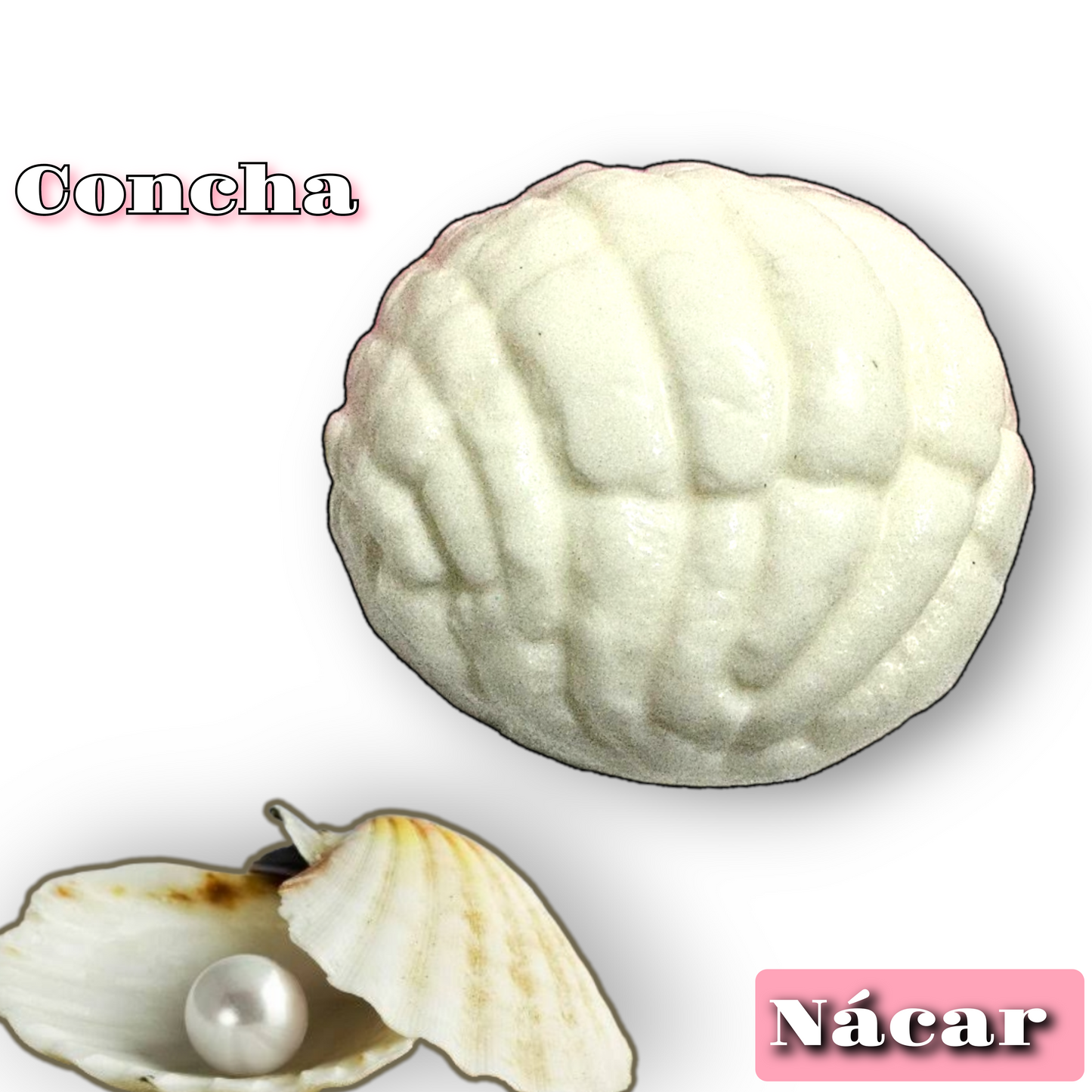 Jabón Orgánico de Concha Nácar 🤍 🐚