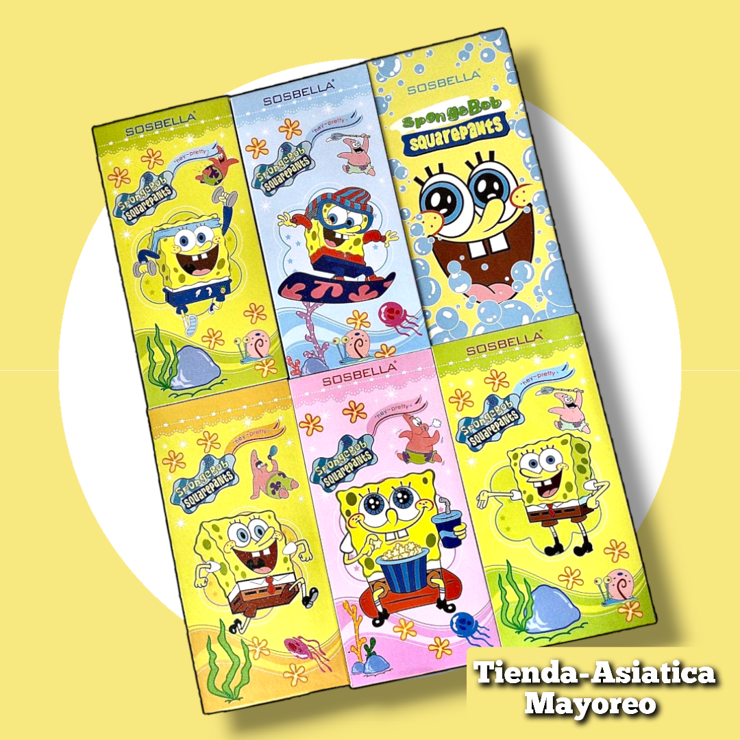 Paleta de Sombras Bob Squarepants Variado SOSBELLA