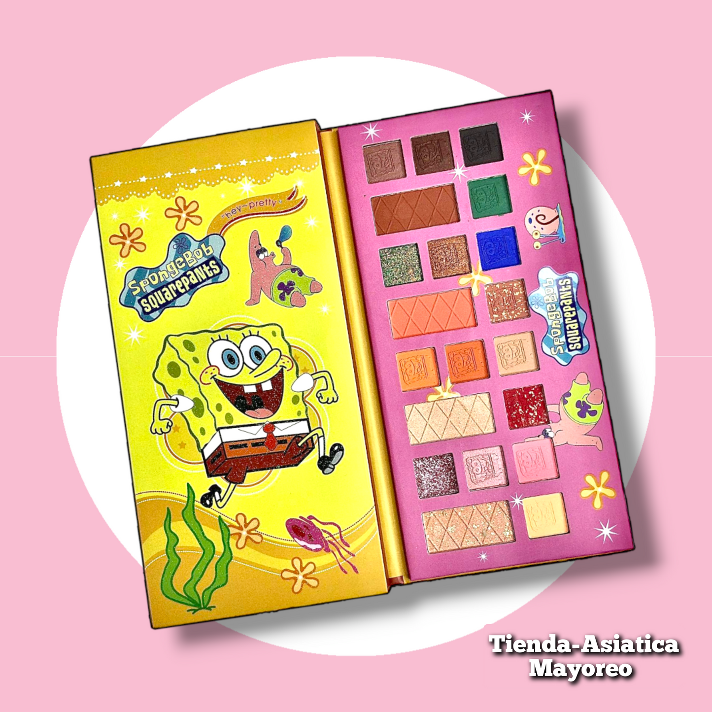 Paleta de Sombras Bob Squarepants Variado SOSBELLA