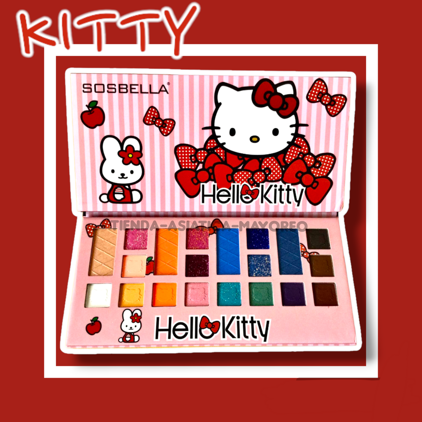 Paleta de Sombras Kitty Moño SOSBELLA