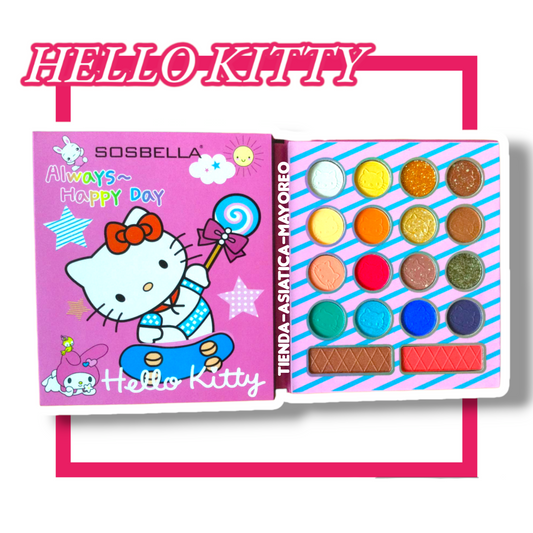 Paleta de Sombras Kitty Happy Day SOSBELLA