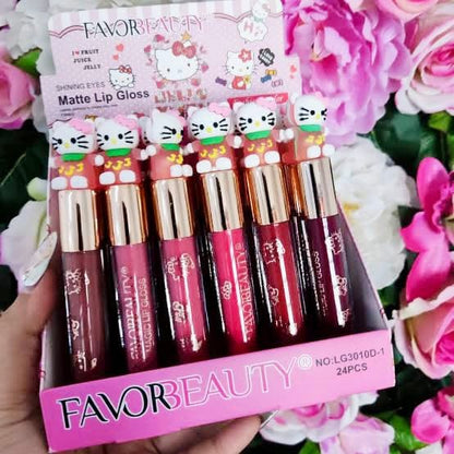 Lipgloss liquido Kitty Favor Beauty