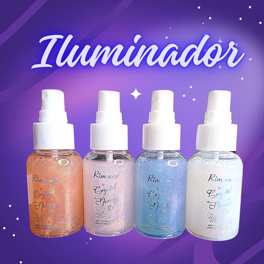 Iluminador Liquido Cristal en Spray Variado