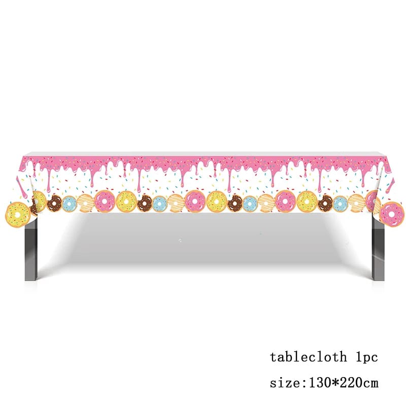 Mantel Plastico para Fiesta Variado 220x132cm