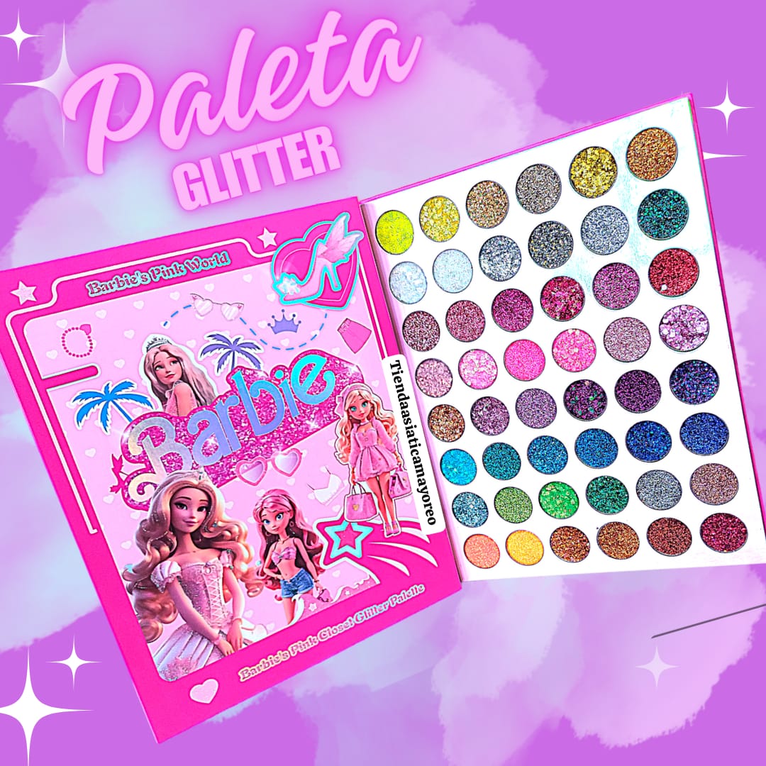 Paleta de Sombras Glitter Pink Bella ULTRAMO