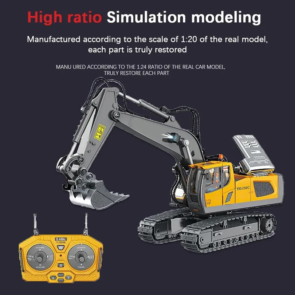 Excavadora Control Remoto