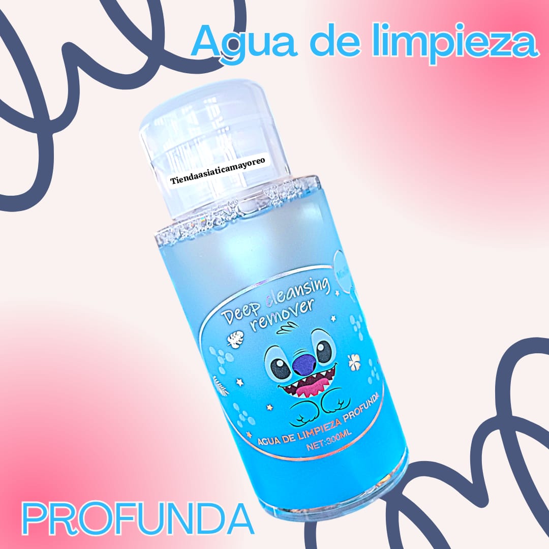 Agua de Limpieza Profunda Stitch