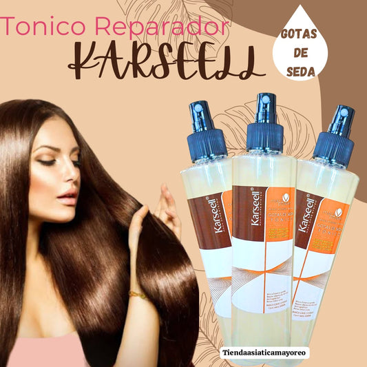 Tonico Reparador de Cabello Gotas de Seda KARSEELL