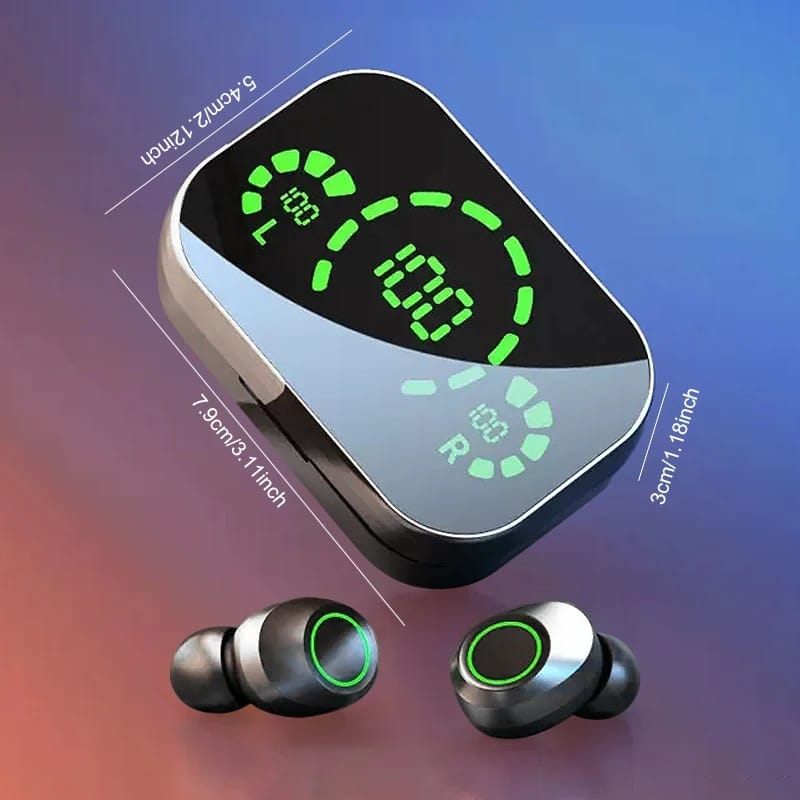 Audifonos Bluetooth, Sensor Touch + Bateria Recargable para cargar Celular PREMIUM