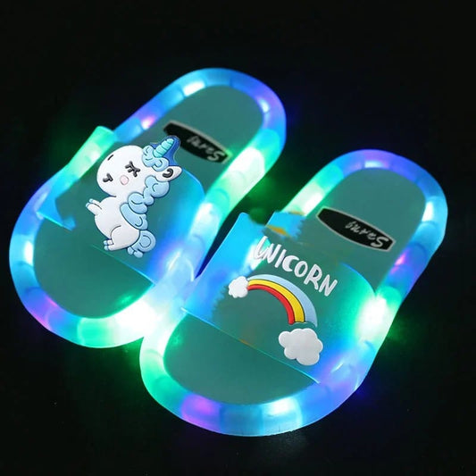 Sandalias Infantiles con Luz LED Variado