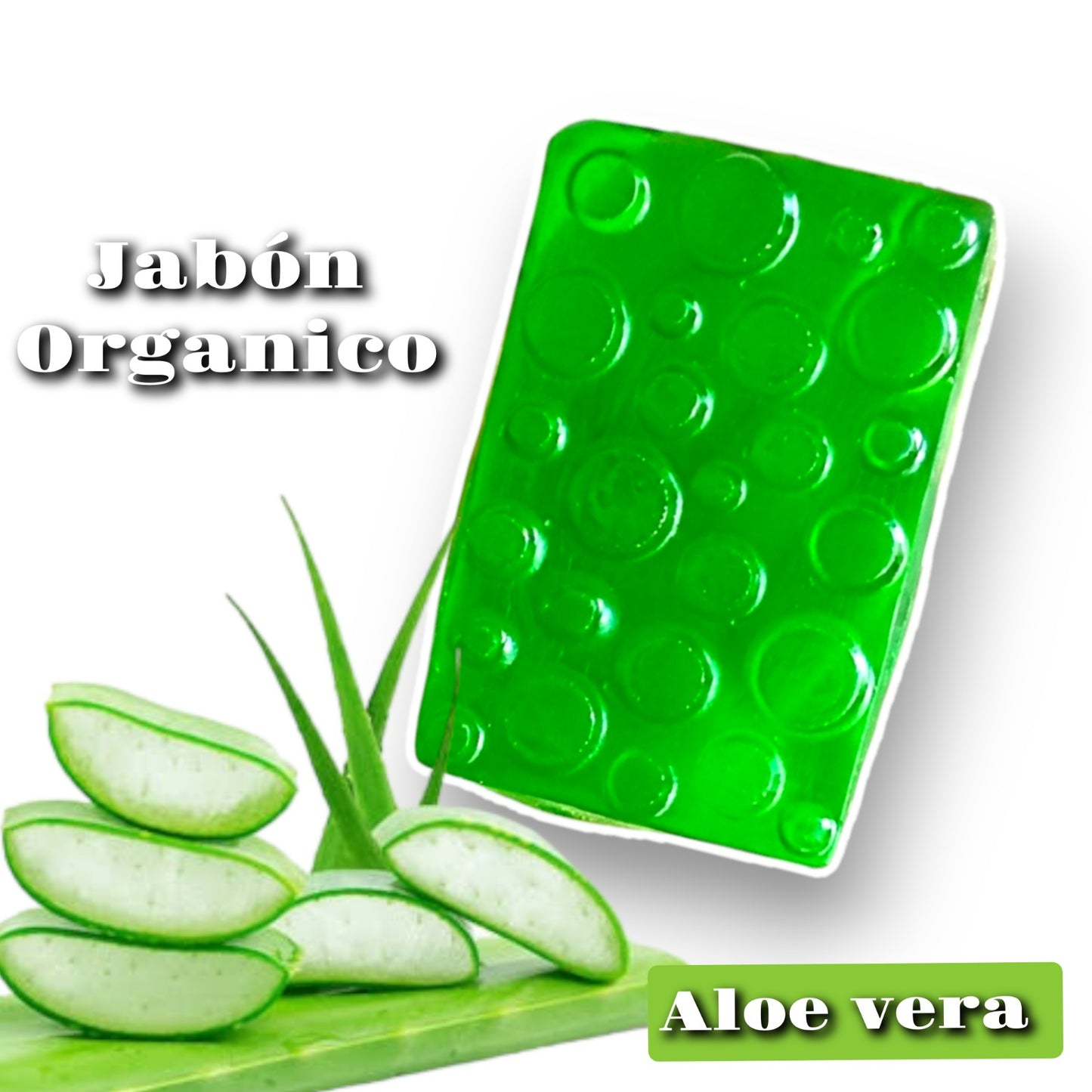 Jabón Orgánico de Áloe Vera 💚