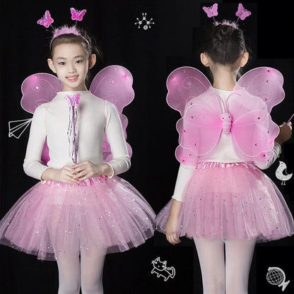 Traje Mariposa Infantil Variado