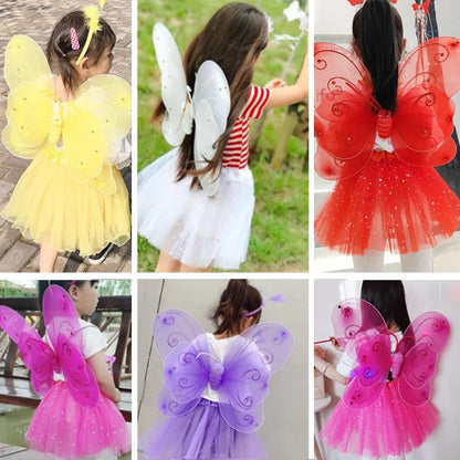 Traje Mariposa Infantil Variado