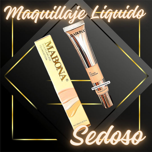 Maquillaje Liquido Sedoso Mabona