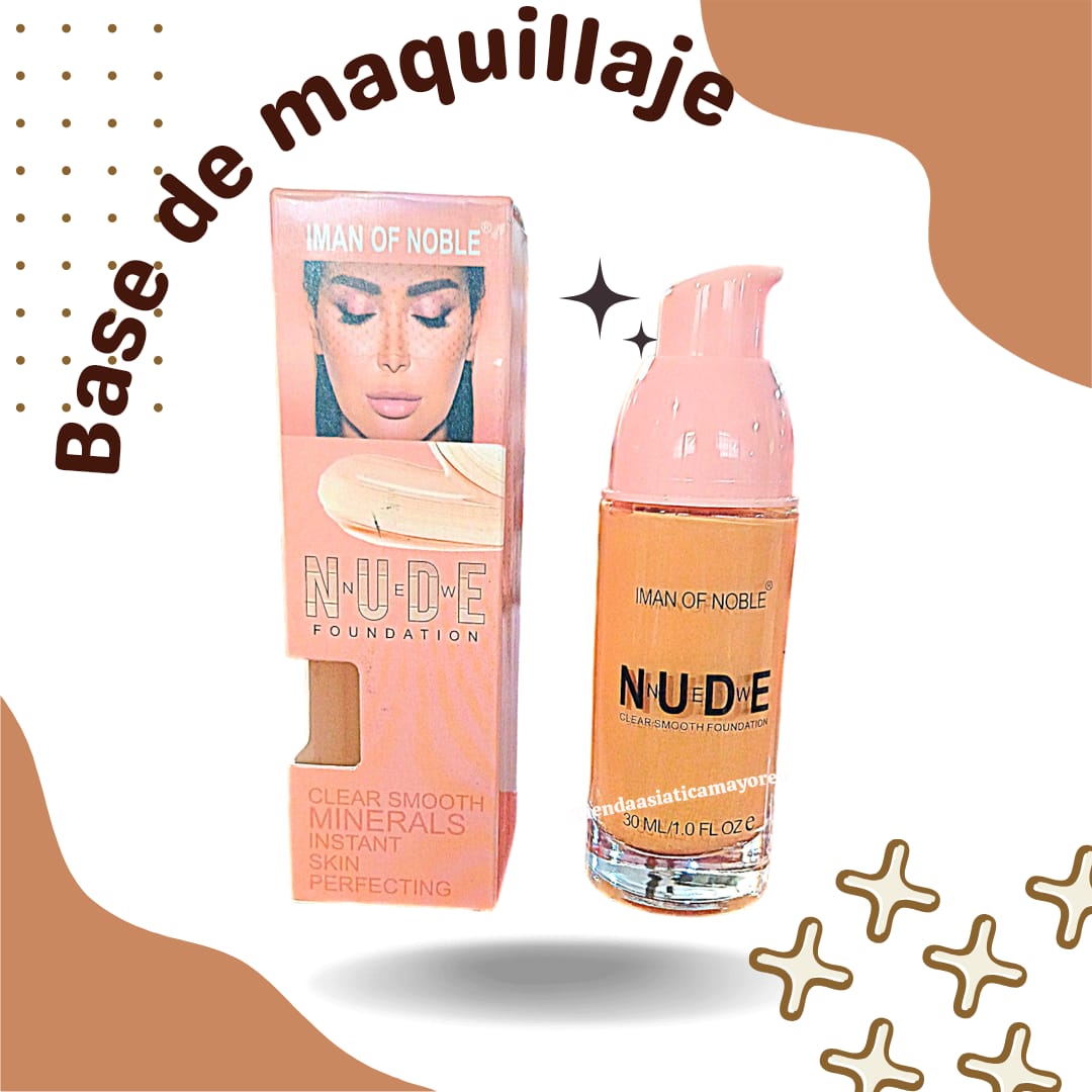 Maquillaje Liquido New Nude Variado