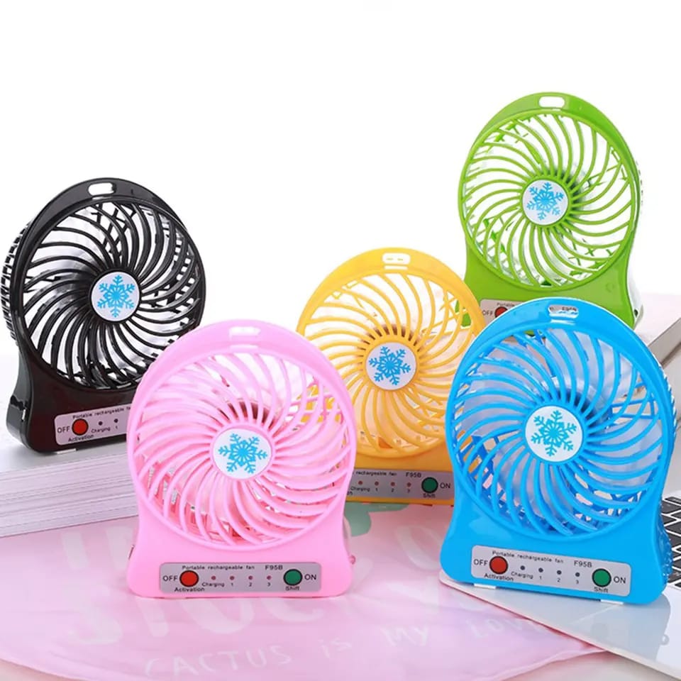Mini Ventilador de Escritorio Portatil Variado