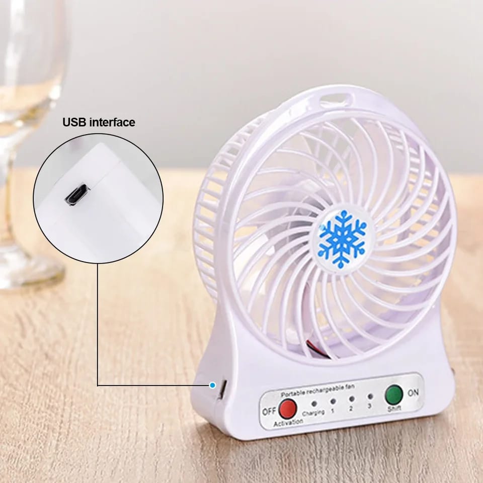 Mini Ventilador de Escritorio Portatil Variado