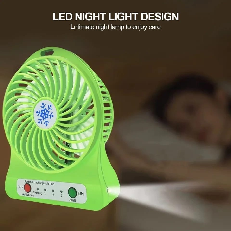 Mini Ventilador de Escritorio Portatil Variado