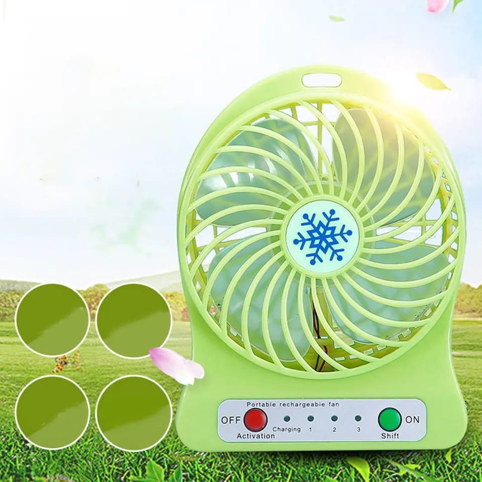 Mini Ventilador de Escritorio Portatil Variado