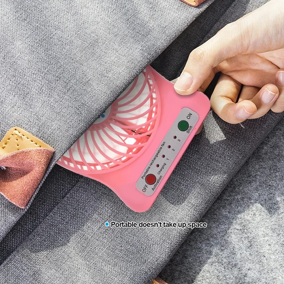 Mini Ventilador de Escritorio Portatil Variado