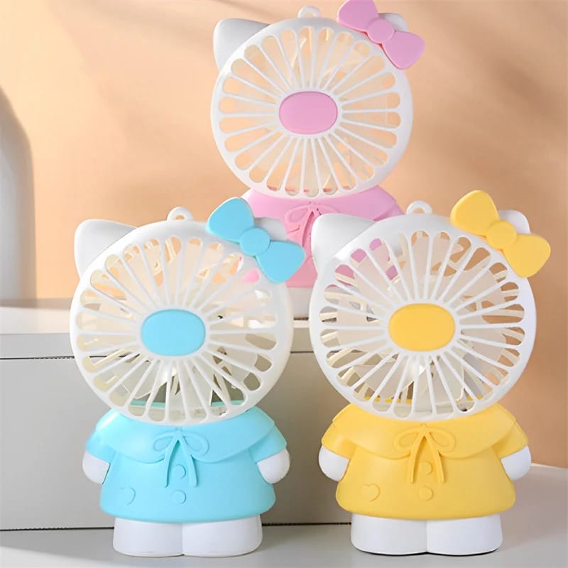 Mini Ventilador Kitty Variado