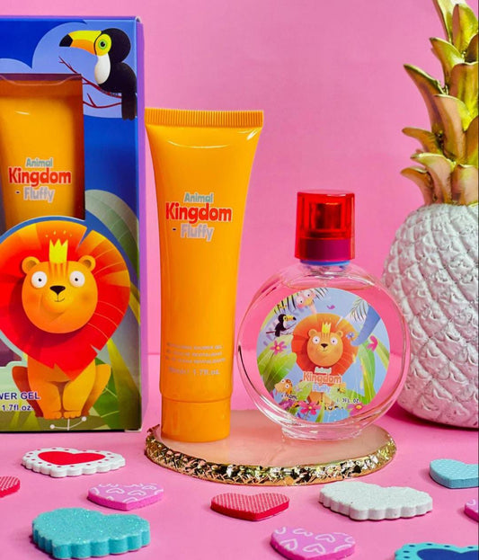 Duo infantil animal kingdom perfume+ crema VVLove Variado