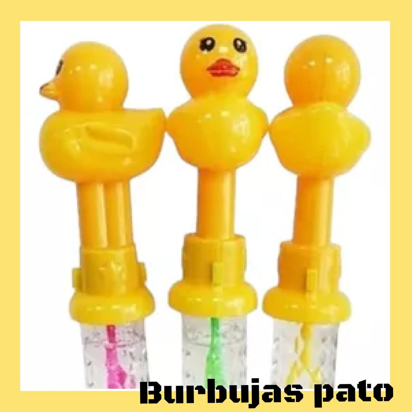 Burbujas patito