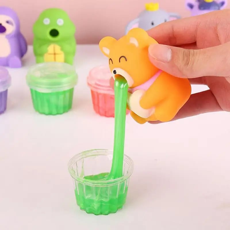 Animalito anti estrés tira slime variado