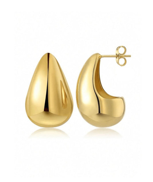 Aretes en forma de gota