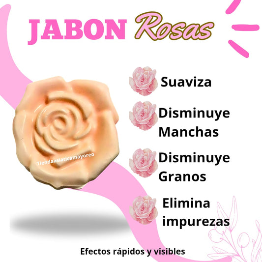 Jabón Orgánico de Rosas 🌹