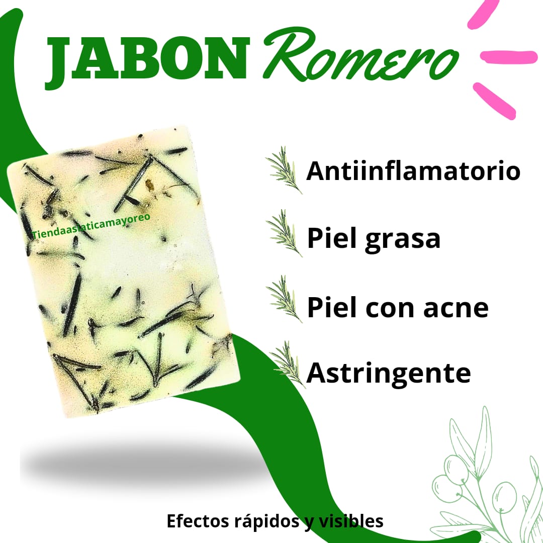 Jabón Orgánico de Romero 🤩