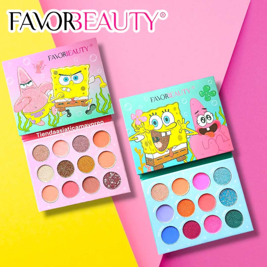 Paleta de Sombras Bob´s Favor Beauty Variado