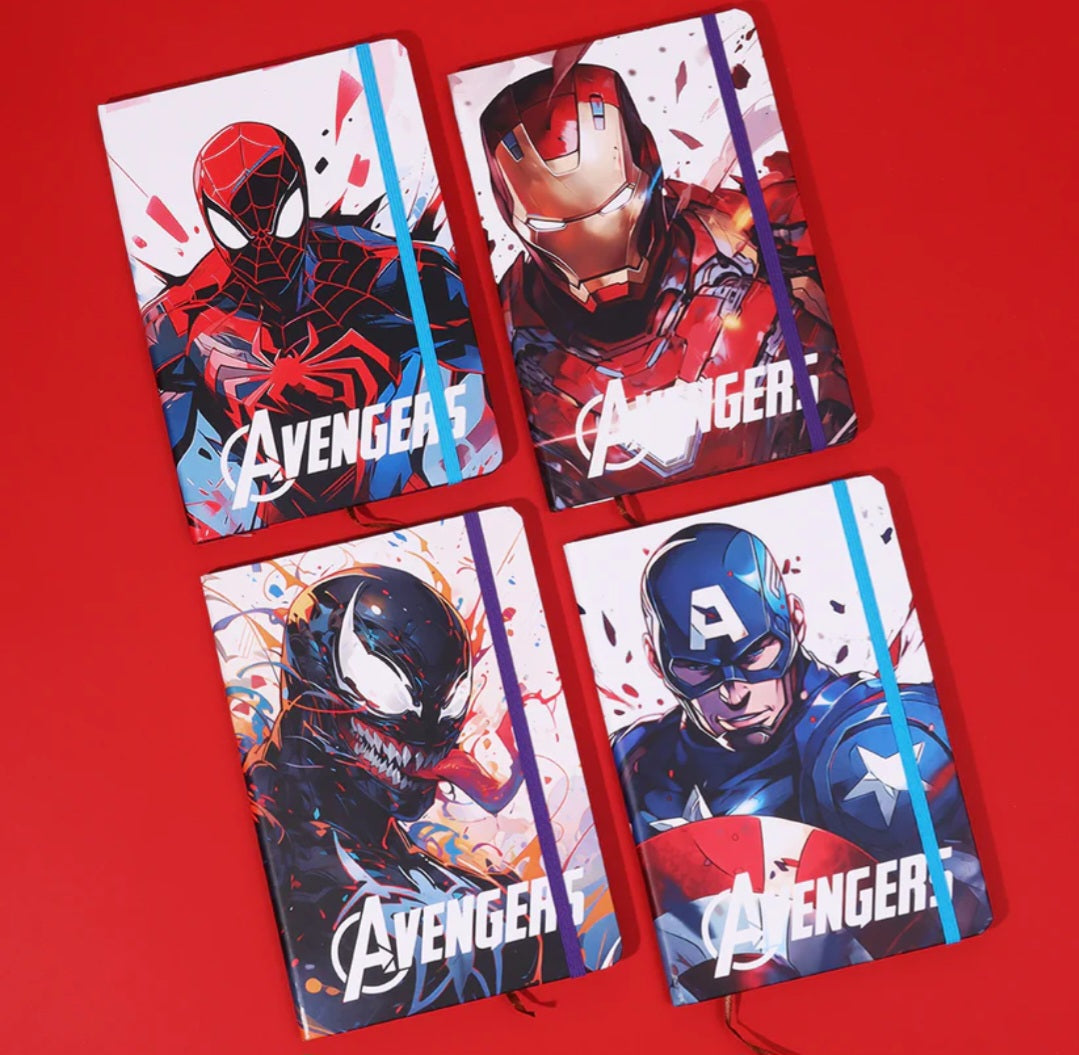 Libreta marvel 80 hojas variado
