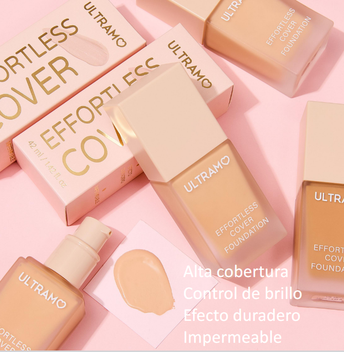 Base de maquillaje liquida Effortless Cover ULTRAMO 42ML